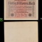 1923 Weimar Germany 50 Million Marks Hyperinflation Banknote P# 109a, Gray Paper, Watermark Crucifer