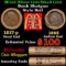 Small Cent Mixed Roll Orig Brandt McDonalds Wrapper, 1917-p Lincoln Wheat end, 1893 Indian other end