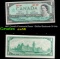 1967 Canada Centennial Issue 1 Dollar Banknote P# 84a Grades Choice AU/BU Slider