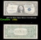 1957 $1 Blue Seal Silver Certificate Grades vf++
