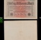 1923 Weimar Germany 50 Million Marks Hyperinflation Banknote P# 109a, Gray Paper, Watermark Crucifer