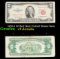 1953A $2 Red Seal United States Note Grades vf details