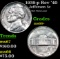 1939-p Rev '40 Jefferson Nickel 5c Grades GEM++ Unc