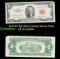 1953 $2 Red Seal United States Note Grades xf details
