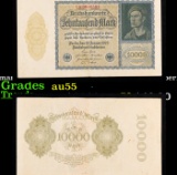 1922 Weimar Germany 10,000 Marks 