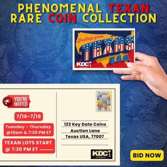 Wow! Phenomenal Texan Rare Coin Collection 28 pt 2