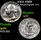 1965 SMS Washington Quarter 25c Grades sp66