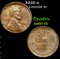 1945-s Lincoln Cent 1c Grades Select Unc RB