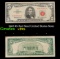 1963 $5 Red Seal United States Note Grades vf+