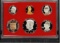 1982 United States Mint Proof Set 5 coins No Outer Box