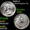1988-d Washington Quarter 25c Grades GEM++ Unc