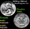 1958-p Washington Quarter Silver 25c Grades GEM++ Unc