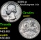 1976-p Washington Quarter 25c Grades GEM+ Unc