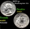 1977-p Washington Quarter 25c Grades GEM+ Unc