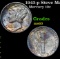1943-p Mercury Dime Steve Martin Collection Rainbow Toned 10c Grades Select Unc