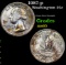 1987-p Washington Quarter 25c Grades GEM Unc