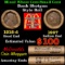 Lincoln Wheat Cent 1c Mixed Roll Orig Brandt McDonalds Wrapper, 1918-d end, 1907 Indian other end