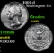 1991-d Washington Quarter 25c Grades GEM+ Unc