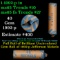 BU Shotgun Jefferson 5c roll, 1992-p 40 pcs Bank $2 Nickel Wrapper