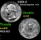 1988-d Washington Quarter 25c Grades GEM+ Unc