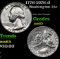 1776-1976-d Washington Quarter 25c Grades GEM Unc