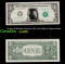 Trump & Reagan Novelty 2017A $1 Federal Reserve Note Grades Gem+ CU