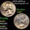 1776-1976-p Washington Quarter 25c Grades GEM++ Unc