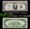 1953 $10 Blue Seal Silver Certificate Grades vf++