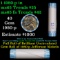 BU Shotgun Jefferson 5c roll, 1980-p 40 pcs Bank $2 Nickel Wrapper