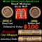Small Cent Mixed Roll Orig Brandt McDonalds Wrapper, 1919-d Lincoln Wheat end, 1884 Indian other end