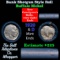 Buffalo Nickel Shotgun Roll in Old Bank Style 'Bell Telephone' Wrapper 1920 & d Mint Ends