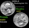 1976-d Washington Quarter 25c Grades GEM Unc