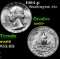 1984-p Washington Quarter 25c Grades GEM+ Unc