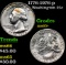 1776-1976-p Washington Quarter 25c Grades GEM+ Unc