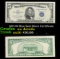 1953 $5 Blue Seal Silver Certificate Grades AU Details