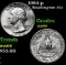 1984-p Washington Quarter 25c Grades GEM+ Unc