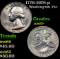 1776-1976-p Washington Quarter 25c Grades GEM+ Unc