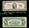 1953A $2 Red Seal United States Note Grades vf++