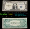 1935H Key To Series $1 Blue Seal Silver Certificate Key To Series Grades vf+