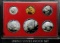 1981 United States Mint Proof Set 6 coins No Outer Box