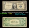 1935H Key To Series $1 Blue Seal Silver Certificate Key To Series Grades vf+