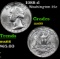 1988-d Washington Quarter 25c Grades GEM+ Unc