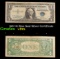 1957 $1 Blue Seal Silver Certificate Grades vf+