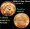 1960-d Sm Date Lincoln Cent 1c Grades GEM+ Unc RD