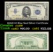 1934D $5 Blue Seal Silver Certificate Grades Select CU
