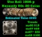BU Kennedy 50c $10 Roll, 1996-p, 20 pcs