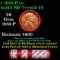 BU Shotgun Lincoln 1c roll, 1969-p 50 pcs Bank Wrapper 50c