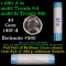 BU Shotgun Jefferson 5c roll, 1987-d 40 pcs Bank $2 Nickel Wrapper