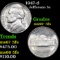 1947-d Jefferson Nickel 5c Grades GEM++ 5fs