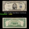 1953A $5 Blue Seal Silver Certificate Grades vf++